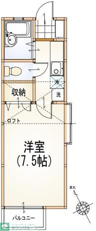 ルーミー千代のの物件間取画像